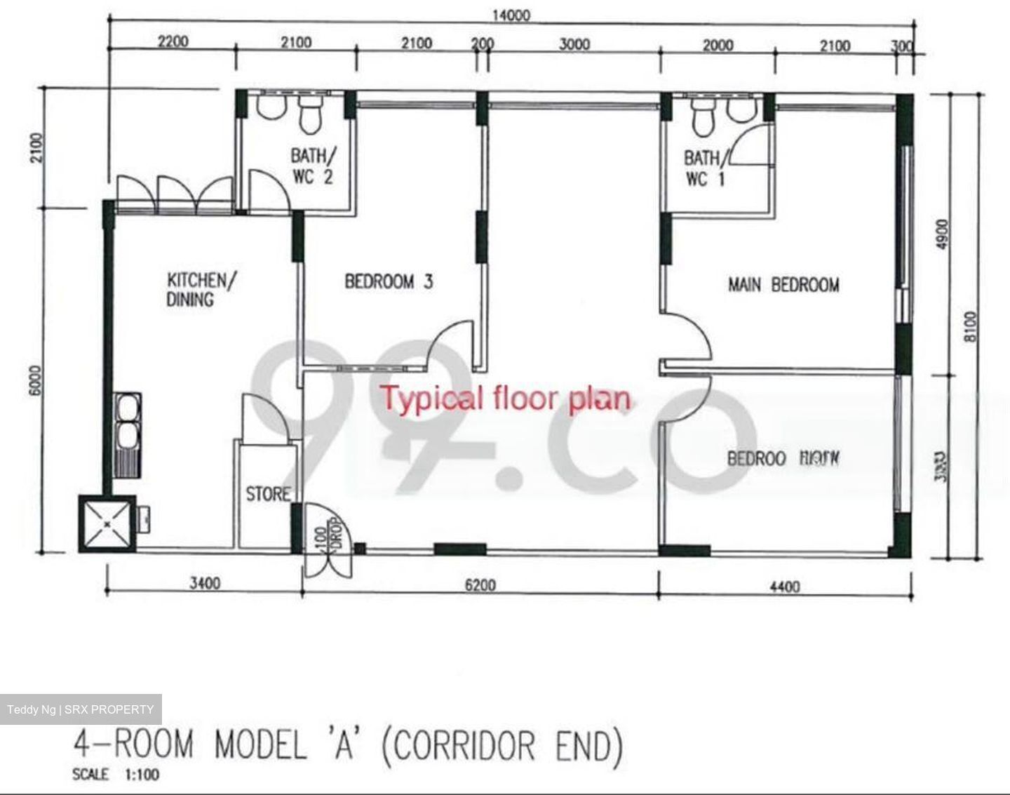 Blk 161 Woodlands Street 13 (Woodlands), HDB 4 Rooms #452339261
